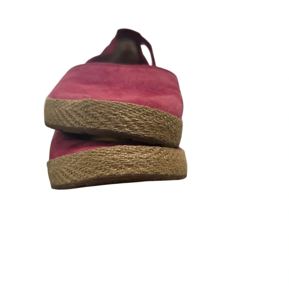 UGG Cicily Pink Slip On Sandal Espadrille size 8.5
